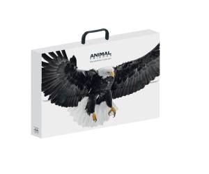 Valigetta polionda Animal Friends 38 x 53 cm dorso 5 cm fantasie assortite - 25438 - 3