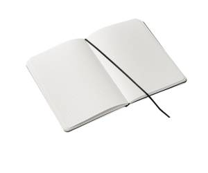 Taccuino EcoQua Plus - con elastico - rilegatura cucita - A5 - 5 mm - 80 fogli - lampone - Fabriano - 19621109 - 8001348220756 - DMwebShop - 1