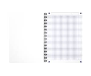 Maxiquaderno Rec'up - spiralato - A4 - 5 mm - 90 gr - 180 fogli - colori assortiti - conf. 5 pezzi - Oxford - 400154143 - 3020120178332 - DMwebShop - 3