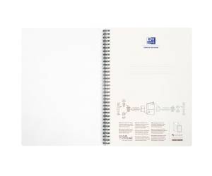 Maxiquaderno Rec'up - spiralato - A4 - 5 mm - 90 gr - 180 fogli - colori assortiti - conf. 5 pezzi - Oxford - 400154143 - 3020120178332 - DMwebShop - 4