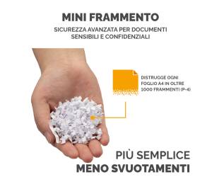Distruggidocumenti LX-41 - a frammenti - nero - Fellowes - 4300701 - 43859771097 - DMwebShop - 3