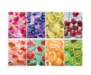 Maxiquaderno Fruit A4,1 rigo 42 fogli 80 gr - 25778 - 2