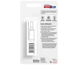 Super Attak Gel Riposizionabile - 3 gr - trasparente - Loctite - 2972228 - 8004630931675 - DMwebShop - 1