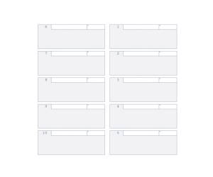 Blocco buoni d'albergo 960 tagliandi numerati - autoautoricalcanti - 21 x 19,5 cm - conf. 5 pezzi - Data Ufficio - DU1674C9600 - 8008842944454 - DMwebShop - 1