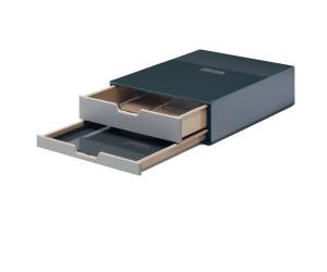 Set Coffee Point Box S - 280 x 95 x 356 mm - organizer da cassetto incluso - Durable - 3383-58 - 4005546983882 - DMwebShop - 3