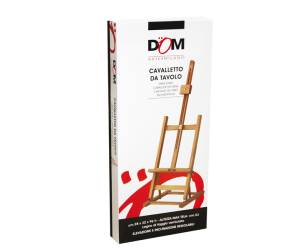 Cavalletto da tavolo BIG legno di faggio altezza tela max. 53 cm - 28 x 32 x 96 cm - Dom - 40 - 8004957005691 - DMwebShop - 3