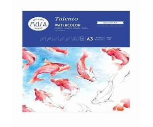 Carta per acquarello Talento - A3 - 300 gr/m2 - conf. 10 fogli - Musa - MU131293 - 8004957122787 - DMwebShop - 2