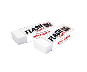 Gomma Flash - in vinile - bianco - conf. 20 pezzi - Koh-i-noor - D1994B-20 - 8032173008103 - DMwebShop - 1
