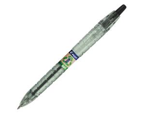 Penna a sfera scatto B2P Ecoball BeGreen punta 1 mm 10 refill B2P inclusi nero - 26764 - 1