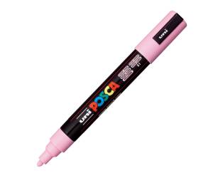 Marcatore Uni Posca PC5M - punta media 1,8 - 2,5 mm - colori assortiti pastel - conf. 4 pezzi - Uni Mitsubishi - M PC5MP 4P - 8007404250910 - DMwebShop - 3