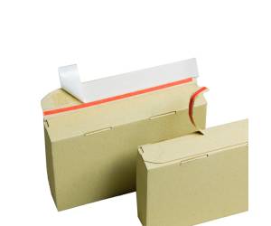 Scatola per spedizione Grass Box - A5 - 24 x 16,2 x 4 cm - grigio - conf. 50 pezzi - Bong Packaging - 554108 - DMwebShop - 2