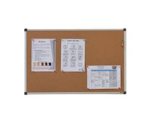 Lavagna - 60 x 90 cm - superficie in sughero - cornice in alluminio - Starline - CA03409214-SL01-STL - 8025133121899 - DMwebShop - 4