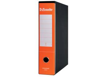 Registratore Essentials G75 - dorso 8 cm - protocollo 23 x 33 cm - Arancione - conf. 6 pezzi - Esselte - 390775200 - 8004157577523 - DMwebShop - 1