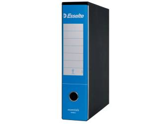 Registratore Essentials G75 - dorso 8 cm - protocollo 23 x 33 cm - Azzurro - conf. 6 pezzi - Esselte - 390775800 - 8004157577585 - DMwebShop - 1