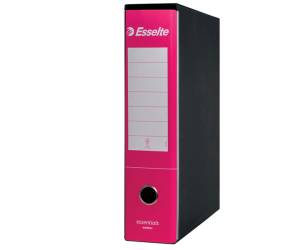 Registratore Essentials G75 - dorso 8 cm - protocollo 23 x 33 cm - Fucsia - conf. 6 pezzi - Esselte - 390775900 - 8004157577592 - DMwebShop - 1