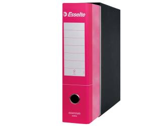 Registratore Essentials G75 - dorso 8 cm - protocollo 23 x 33 cm - Fucsia - conf. 6 pezzi - Esselte - 390775900 - 8004157577592 - DMwebShop - 2