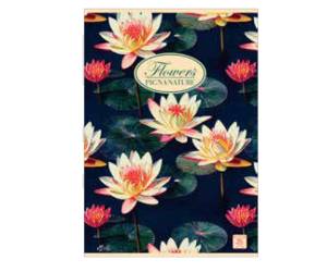 Maxiquaderno Nature Flowers A4,1 rigo 42 fogli 80 gr - 29126 - 4