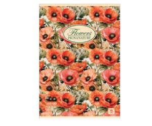 Maxiquaderno Nature Flowers A4,5 mm 42 fogli 80 gr - 29125 - 8