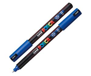 Marcatore Uni Posca PC1M - punta extra fine 0,7 mm - colori assortiti - conf. 10 pezzi - Uni Mitsubishi - M PC1MR 10P - 8007404249099 - DMwebShop - 3