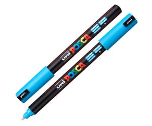 Marcatore Uni Posca PC1M - punta extra fine 0,7 mm - colori assortiti - conf. 10 pezzi - Uni Mitsubishi - M PC1MR 10P - 8007404249099 - DMwebShop - 7