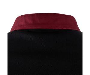 Giacca da cuoco Raul - a manica lunga - taglia M - bordeaux - Giblor's - Q8GX0105-U35-M - 8058045582489 - DMwebShop - 4