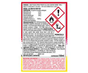 Insetticida spray Overcid - bomboletta autosvuotante - 150 ml - Protemax - PROTE301 - 8005831012323 - DMwebShop - 1