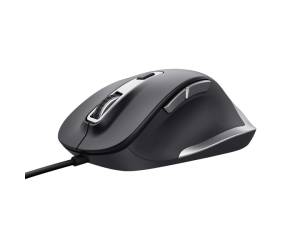 Mouse Fyda - a filo - nero - Trust - 24728 - 8713439247282 - DMwebShop - 1