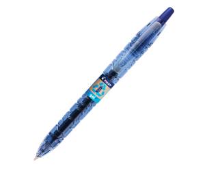 Roller gel B2P Ecoball BeGreen punta 0,7 mm 10 refill B2P inclusi blu - 28830 - 1