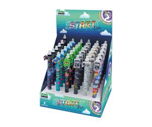 Box penne cancellabili 4 expo da banco fantasie assortite - 28841 - 1