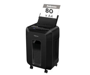 Distruggidocumenti automatico - a mini frammento - 80 M - Fellowes - 4621501 - 50043859782500 - DMwebShop - 1