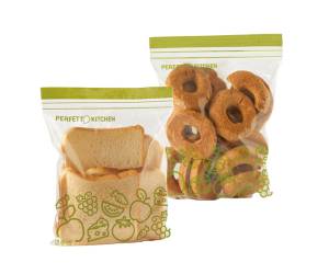 Buste per alimenti FrescoFood - large - 25,5 x 33 cm - conf. 10 pezzi - Perfetto - 29163 - 8052474291639 - DMwebShop - 1