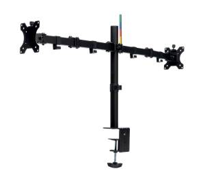 Braccio estensibile ergonomico per monitor doppio SmartFit nero - 26608 - 1