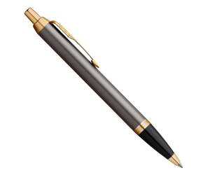 Penna a sfera IM Grey GT punta M grigio - 1010 - 1