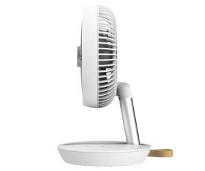 Ventilatore da tavolo Air Studio ricaricabile diametro 17 cm grigio bianco Cfg EV122 - 30093 - 2