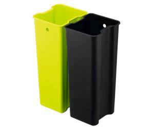 Cestino con sensore No TouchDuo - 2 x 20 lt - 46,5 x 27 x 65 cm - Acciao-PPL - argento metallizzato - Durable - 3424-23 - 4005546739427 - DMwebShop - 3