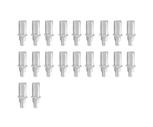 Boccagli di ricambio - per etilometro digitale MR997 - trasparente - conf. 20 pezzi - No Brand - MR997-BOC - 8068020513124 - DMwebShop - 1