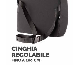 Cuscino Lombare Confort Breyta - 33 x 38 x 9 cm - in tessuto - nero - Fellowes - 100119852 - 43859803057 - DMwebShop - 3