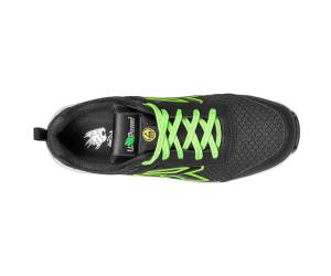 Calzatura di sicurezza Mitch Red Ego S3S ESD - numero 41 - nero-verde - U-power - RE20064-41 - 8033546086896 - DMwebShop - 3