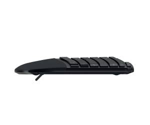 Tastiera Ergo wireless ricaricabile - KB675 EQ - nero - Kensington - K75491IT - 5028252643610 - DMwebShop - 2