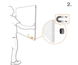 Lavagna Bianca Magnetica Infinity - 120 x 90 cm - Nobo - 1915715 - 5028252645522 - DMwebShop - 3