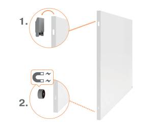 Lavagna Bianca Magnetica Infinity - 120 x 90 cm - Nobo - 1915715 - 5028252645522 - DMwebShop - 4