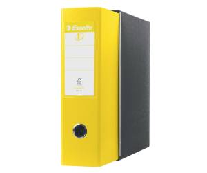 Registratore Eurofile G53 dorso 8 cm commerciale 23 x 30 cm giallo vivida - 5439 - 1