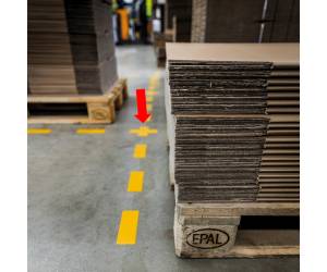 Adesivo da terra croce 15 x 15 cm - 18337 - 1