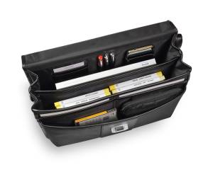 Cartella in tessuto extra strong nero 44 x 31 x 20 cm - 22168 - 2