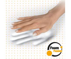 Poggiapolsi da tastiera in FoamFusion Microban PlusTouch nero - 22422 - 3