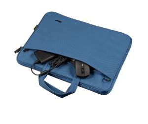 Borsa per notebook Bologna ecocompatibile da 16 blu - 25871 - 1