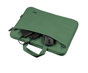 Borsa per notebook Bologna ecocompatibile da 16 verde salvia - 25869 - 3