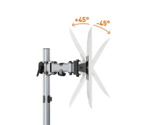Braccio porta monitor Select per 2 monitor - 28061 - 4