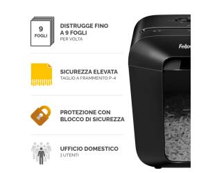 Distruggidocumenti LX 50 a frammenti - 28988 - 1
