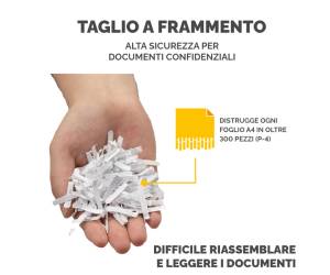 Distruggidocumenti LX 50 a frammenti - 28988 - 3